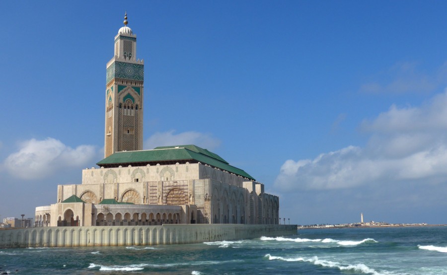 masjid terbesar Maroko