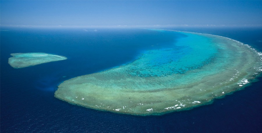 Great Barrier Reef adalah kumpulan terumbu karang terbesar dunia yang terdiri kurang lebih 3.000 karang, dan 900 pulau. Karang ini membentang sepanjang 2.600 km di Laut Koral, lepas pantai Queensland di timur laut Australia.