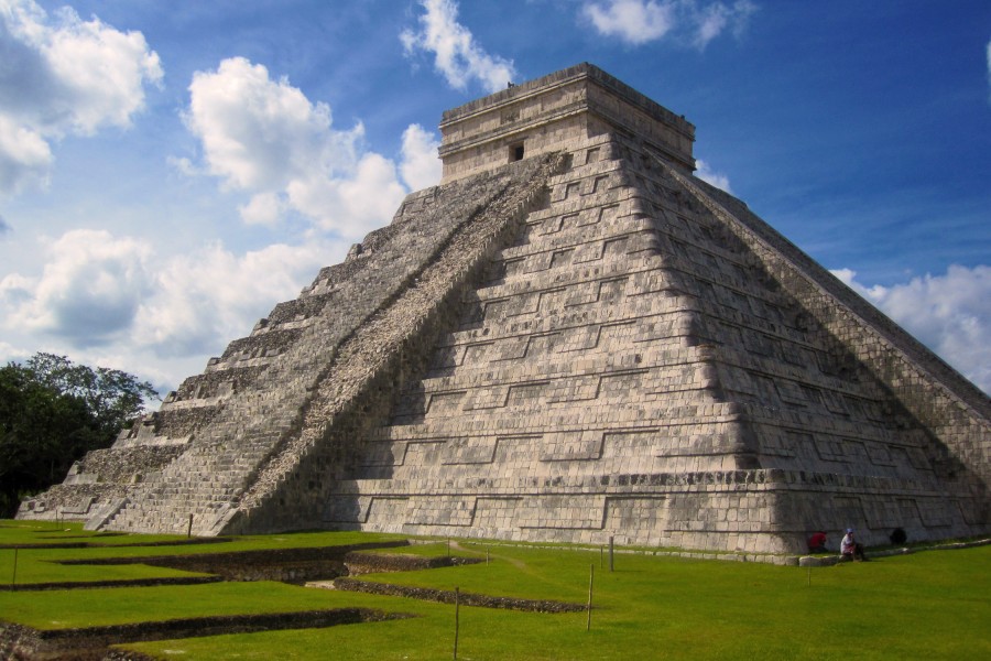Keajaiban Dunia Pyramid at Chichén Itza, Meksiko