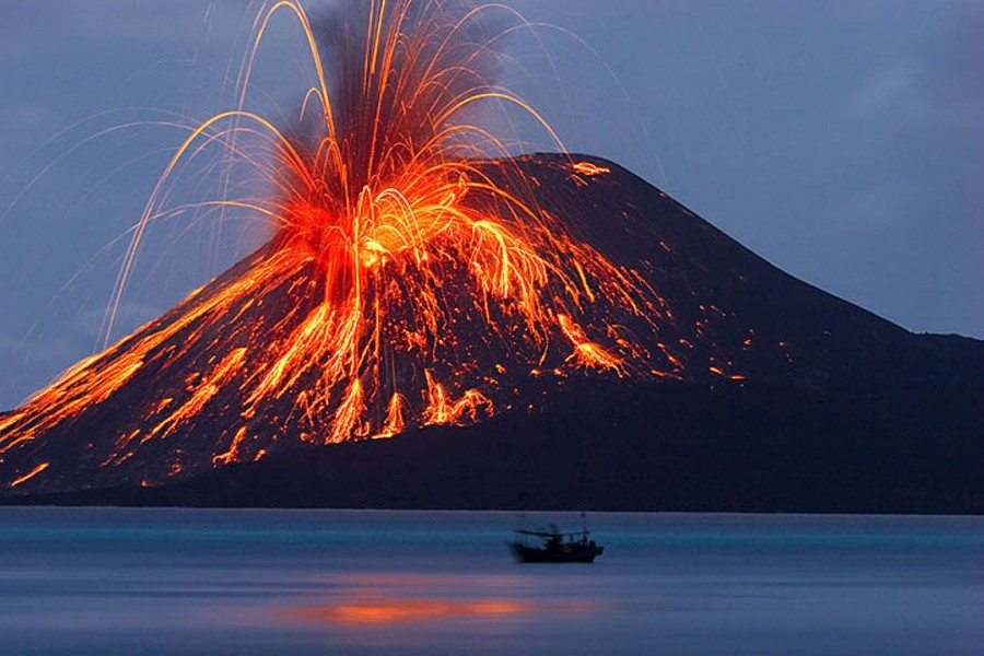 Daftar Gunung  Meletus  yang Pernah Terjadi di Indonesia 