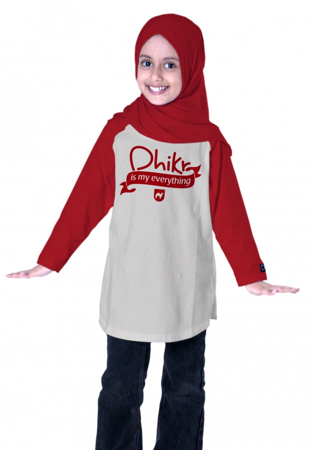 Baju Muslim Anak Perempuan Model Kaos