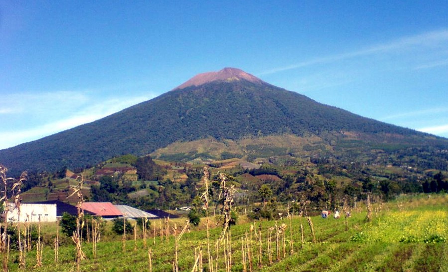  Gunung  Slamet  Salah Satu Gunung  Aktif di Pulau Jawa 