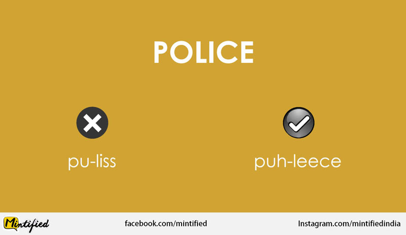 police lingo consistent